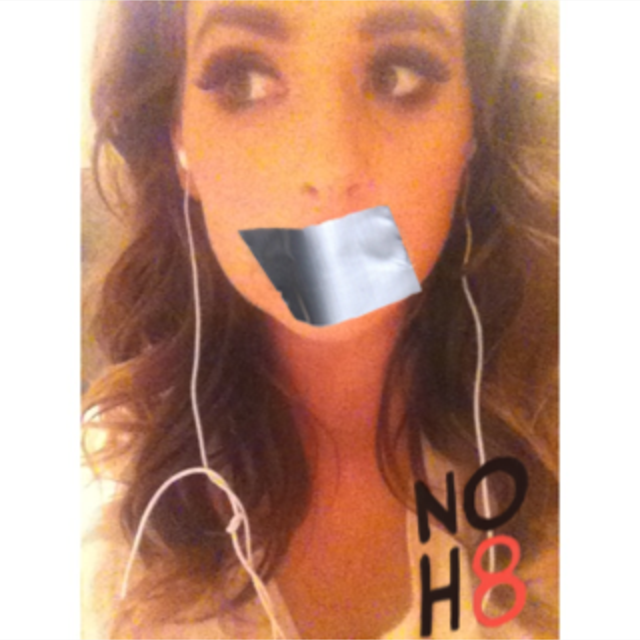 Evangeline-Skye Alexiou - Uploaded by NOH8 Campaign for iPhone