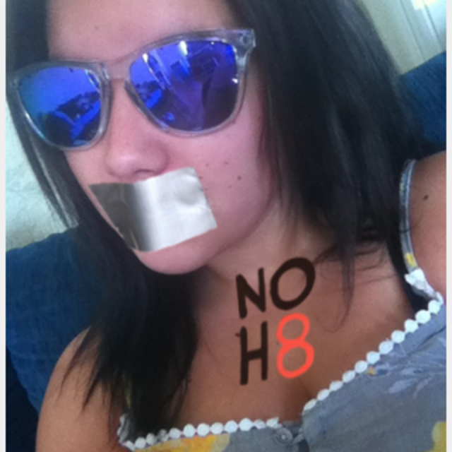 Taylor Fittler - Uploaded by NOH8 Campaign for iPhone
