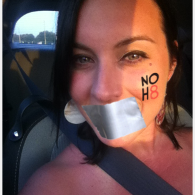 Ashley Thrasher - Uploaded by NOH8 Campaign for iPhone