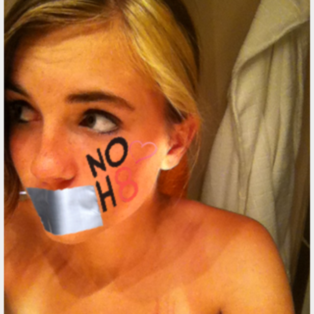 Maryanna  Foreman - Uploaded by NOH8 Campaign for iPhone