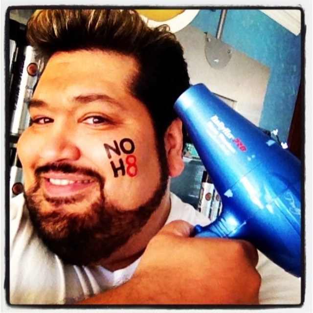 Clark Russell - After my NoH8 shoot in San Francisco 