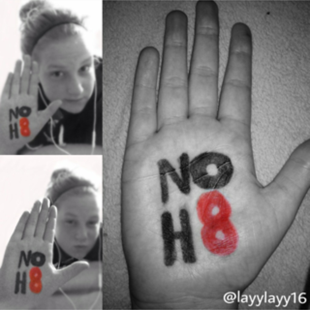 Laynie Evans - Uploaded by NOH8 Campaign for iPhone