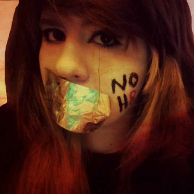 Deni Lance - To every friend and stranger ever put down for being gay...every person who was forced to leave a school or any where ,because of hate, I will support NOH8, always <3 because its only right.