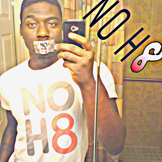 sai - My noh8 picture one day this message will be in full effect 