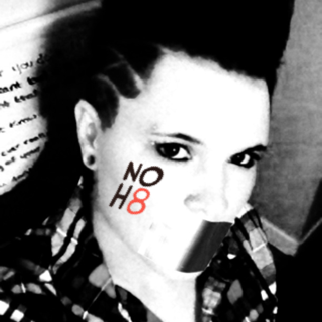 Meagan Gracie - Uploaded by NOH8 Campaign for iPhone