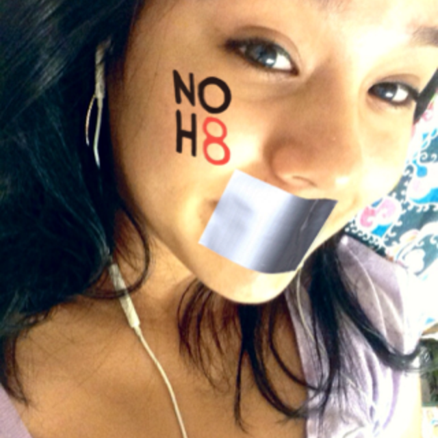 Kyara Montalvan - Uploaded by NOH8 Campaign for iPhone