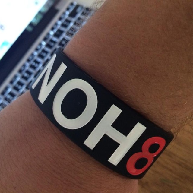 Travis Miller - Supporting NOH8!!!