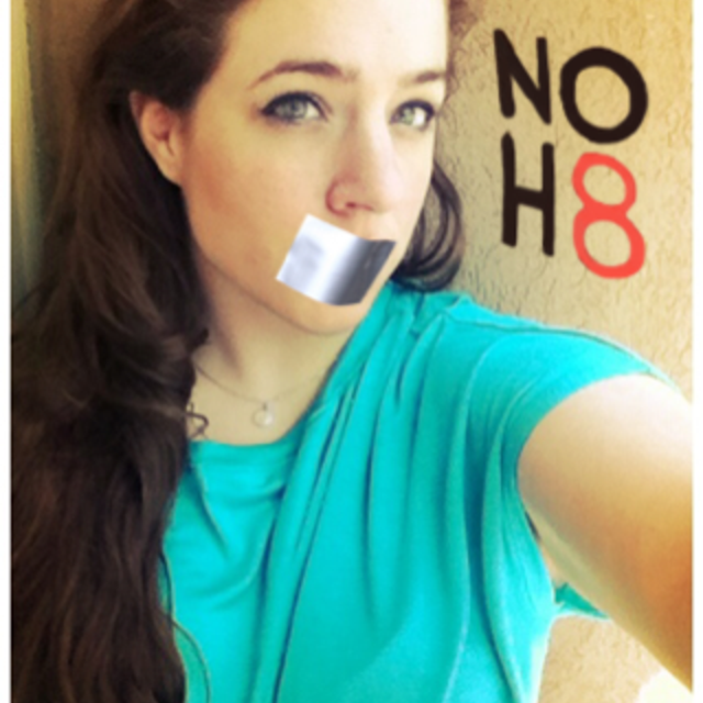 Laura Harmon - Uploaded by NOH8 Campaign for iPhone
