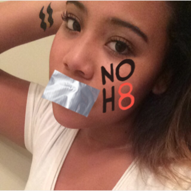 Tomorra Spearman - Uploaded by NOH8 Campaign for iPhone