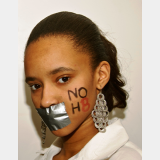 leah  Johnson - Uploaded by NOH8 Campaign for iPhone