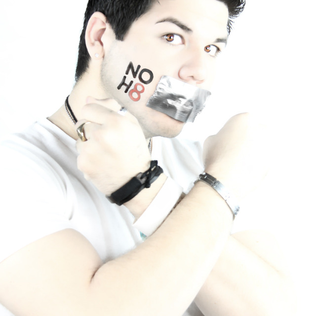 Hans  - I'm A Gay Hispanic Photographer in Kc,MO.
and I SUPPORT the NOH8 Campaign!

