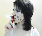 Natália Lara - My first NOH8!