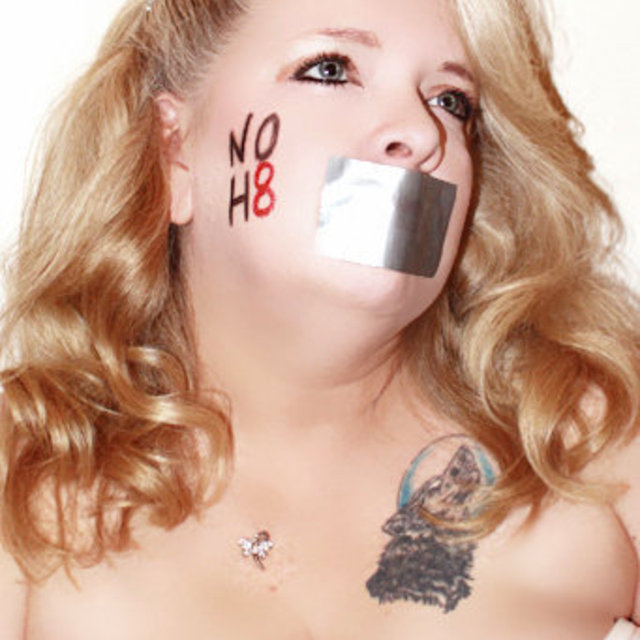 Tina Degeer - Sexy mother of 3 say's NOH8!!!!