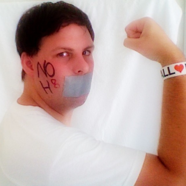 James McKenzie - Support NOH8 forever and always. 