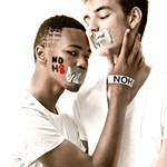 javon Moore - Models Javon Moore and Michael McDonald photographed by Jordan Nik and edited by JV design (Javon Moore) NOH8 on true love between any sexual orientation! "WE ARE HERE AND PROUD TO STAND UP FOR WHO WE ARE AND WHAT WE ARE NO MATTER HOW YOU TRY TO SPELL IT OUT!" - Javon  