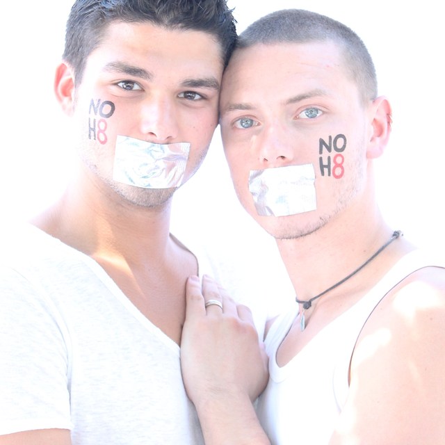 Jodi Rives - Francis and Bryant at Chico PRIDE 2011