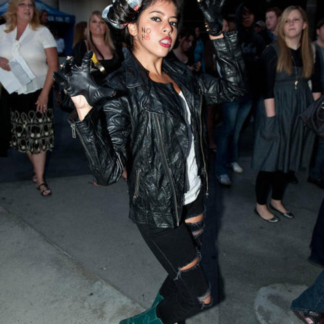 gabriella castillo - me spreading the love at a Lady Gaga concert in Los Angeles, dressed up as telephone gabriella castillo - me spreading the love at a Lady Gaga concert in Los Angeles, dressed up as telephone