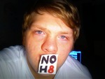 Brian Nunez - Joined NOH8's website and wanted to upload my own NOH8 picture. Here it is.