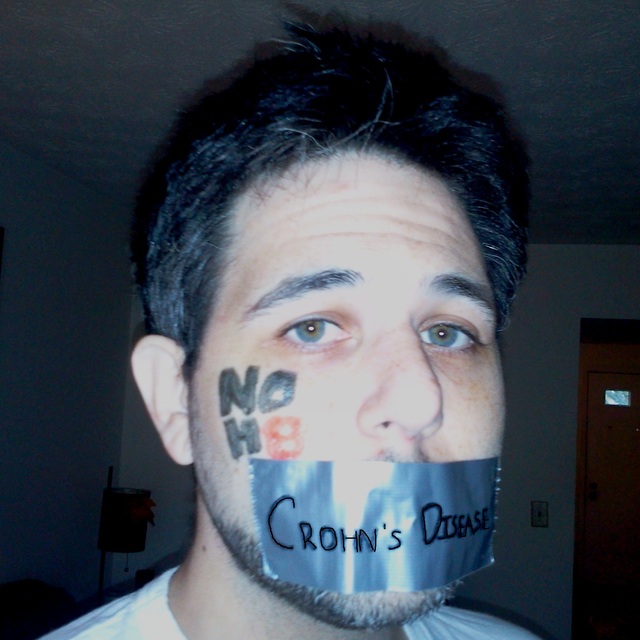 JasonM314 - NOH8 in honor of Crohn's Disease and other Inflammatory Bowel Disease's. 