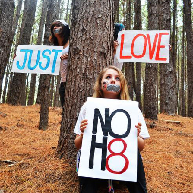 Correy Katie  - Angel, Rachel, Correy. NO H8 in olinda forest. <3