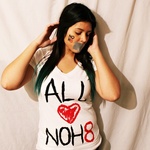 Alexandra Ostolaza - I had my own little NOH8 photo shoot :D