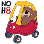 @Edward_TheBear - @Edward_TheBear supports the NO H8 Campaign! #NobodyIsAlone