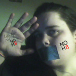 Joy Boulier - I took this photo because I Support the NOH8 Campaign
