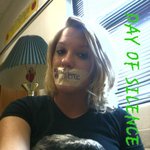 trisha kelly - Last year for day of silence, only one in my school to do it