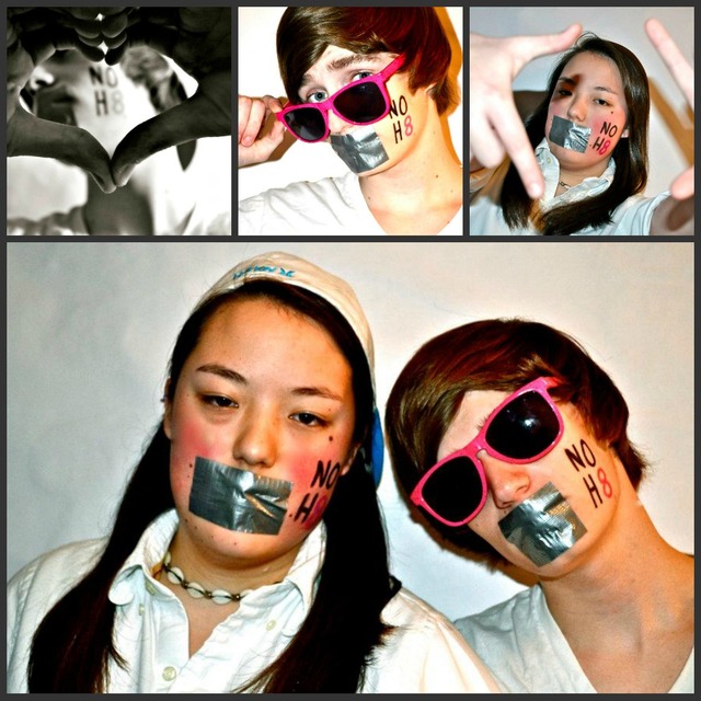 Janie Foley - photoshoot with one of my bestfriends. we're both gay and support NOH8.<3 Janie Foley - photoshoot with one of my bestfriends. we're both gay and support NOH8.<3