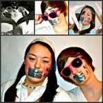 Janie Foley - photoshoot with one of my bestfriends. we're both gay and support NOH8.<3