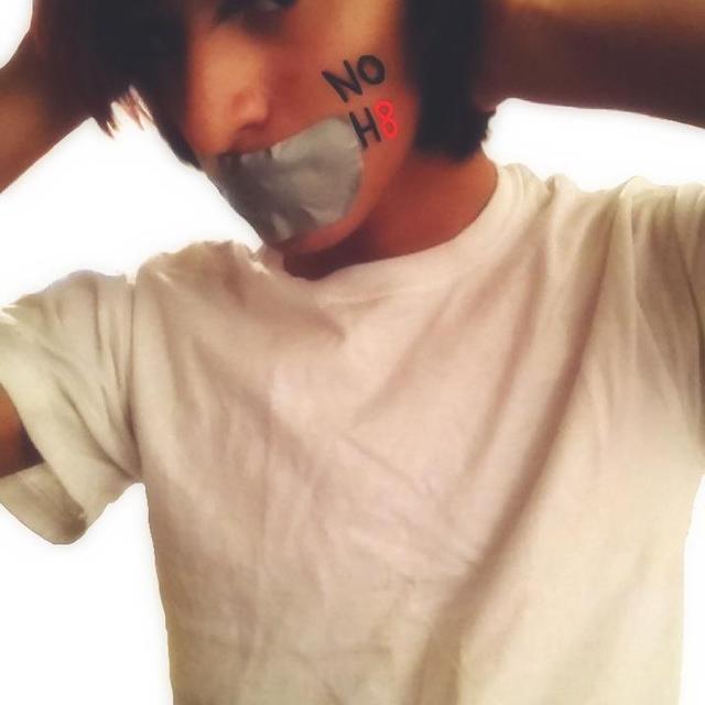 Iffy. - My NoH8 photo<3.