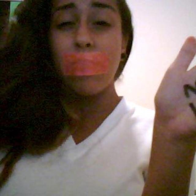 Arelys Jimenez - I hear by clarify that i Arelys Jimenez ,Give 100% percent support all my gay/lesbian/homosexual/bi-curious friends , Including my bestfriend in the whole universe tiffany castellanos ! I love this girl with all my heart and if she decides to be with her own kind, well why not? she sometimes asks me "Yo B! Is it true if i continue my way im going to hell?" Why should she be threaten by such a cold world and full of hatred and bible says “For God so loved the world, that He gave His only begotten Son, that whosoever believeth in Him should not perish, but have everlasting life.” There fore he love her because she loves him♥ NOH8!
Arelys Jimenez - I hear by clarify that i Arelys Jimenez ,Give 100% percent support all my gay/lesbian/homosexual/bi-curious friends , Including my bestfriend in the whole universe tiffany castellanos ! I love this girl with all my heart and if she decides to be with her own kind, well why not? she sometimes asks me "Yo B! Is it true if i continue my way im going to hell?" Why should she be threaten by such a cold world and full of hatred and bible says “For God so loved the world, that He gave His only begotten Son, that whosoever believeth in Him should not perish, but have everlasting life.” There fore he love her because she loves him♥ NOH8!