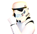Dan Rutherford - Me as a Stormtrooper, even the Empire supports NOH8