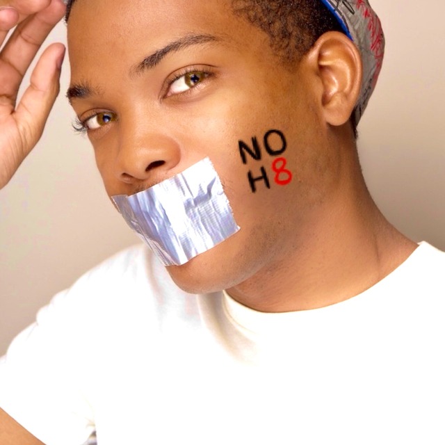 emopajamas - From the Bahamas where GAY hate is huge hope to change the world with NOH8