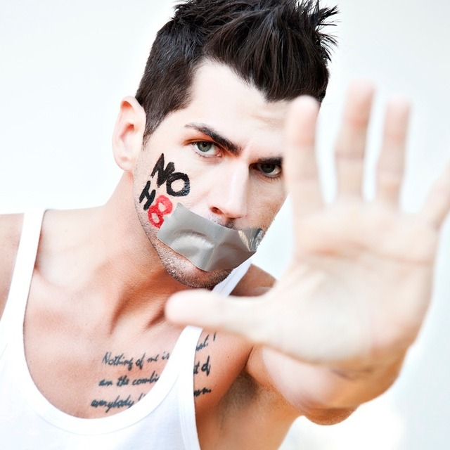 Casey Cox - One LOVE, NOH8.  Nacogdoches, Tx