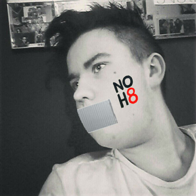 Keiran Lee-Ridgway - My NOH8 picture :)
I thought I might as well join in the campaign with being gay myself. Keiran Lee-Ridgway - My NOH8 picture :)
I thought I might as well join in the campaign with being gay myself.