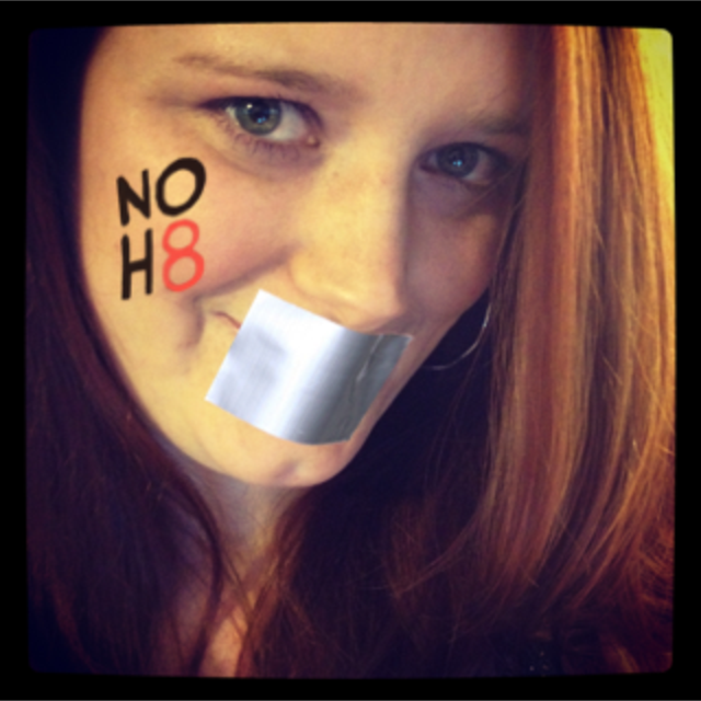 Alina Leporacci - Uploaded by NOH8 Campaign for iPhone