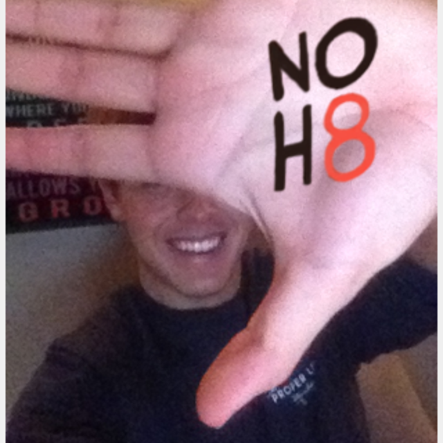 Alex Eggleston - Uploaded by NOH8 Campaign for iPhone