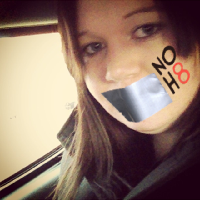 Charlotte Bessey - Uploaded by NOH8 Campaign for iPhone