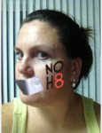 Sarah Fournier - Uploaded by NOH8 Campaign for iPhone
