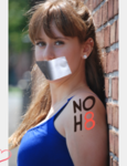 Andrea Laudano  - Uploaded by NOH8 Campaign for iPhone
