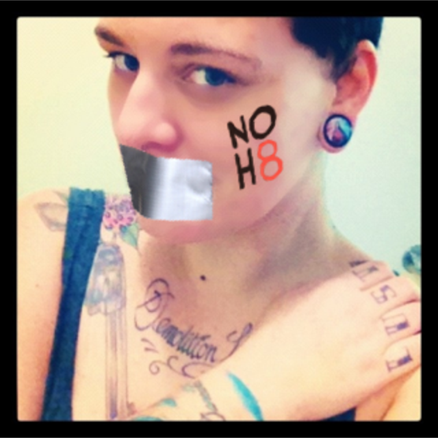 Brooke Grieve - Uploaded by NOH8 Campaign for iPhone