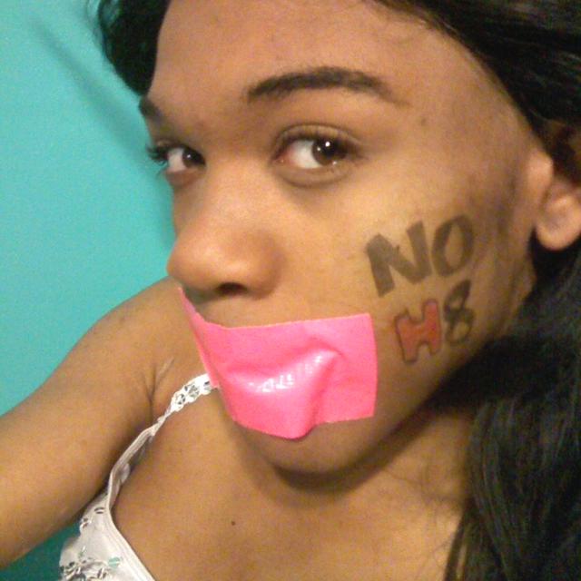 Ms Tokyo - This is my new NOH8 photo