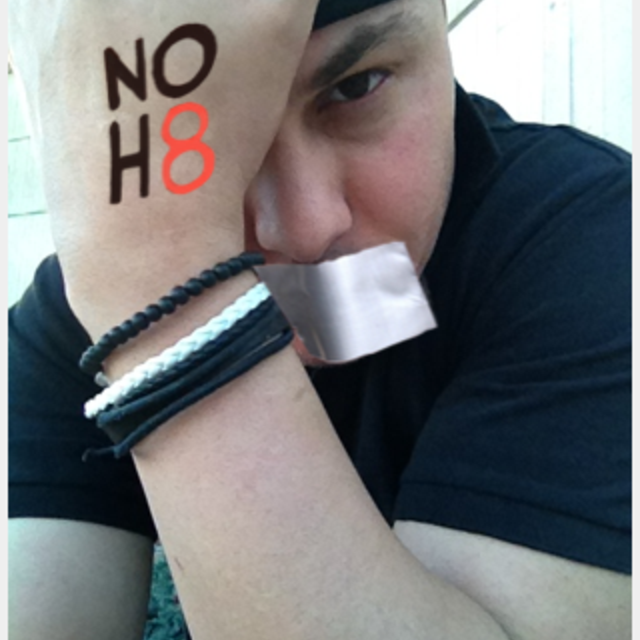 Junnyor  Torres - Uploaded by NOH8 Campaign for iPhone