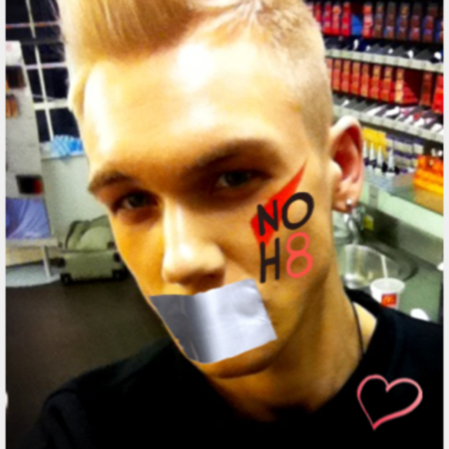 GregoryGaige - Uploaded by NOH8 Campaign for iPhone