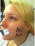 Amanda Hayslett - Uploaded by NOH8 Campaign for iPhone