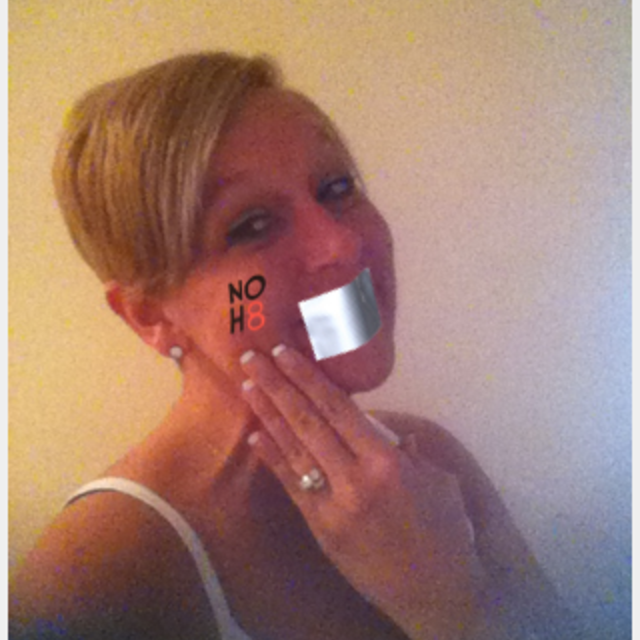 Heather Pone - Uploaded by NOH8 Campaign for iPhone