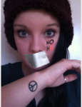 Charlotte Winstone-Cooper - Uploaded by NOH8 Campaign for iPhone