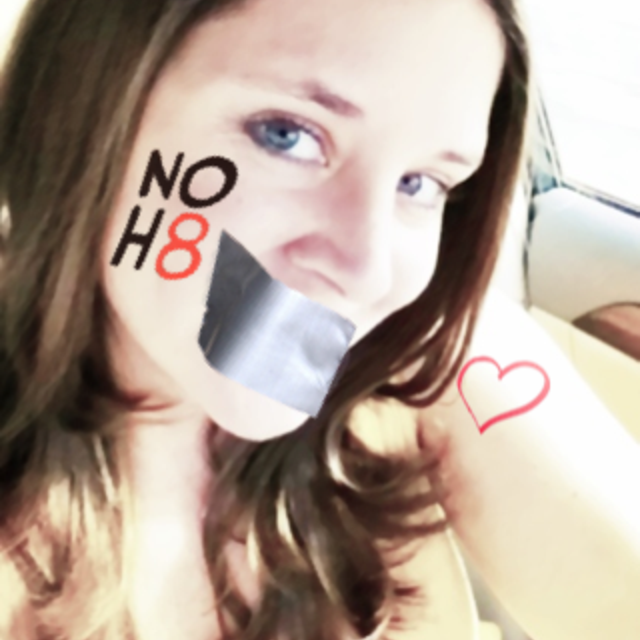 Amy Bowlin - Uploaded by NOH8 Campaign for iPhone