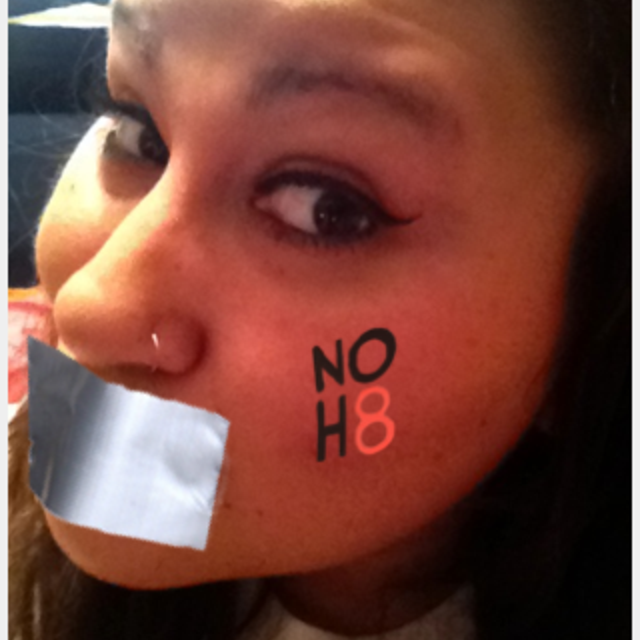 Tabitha Smith - Uploaded by NOH8 Campaign for iPhone